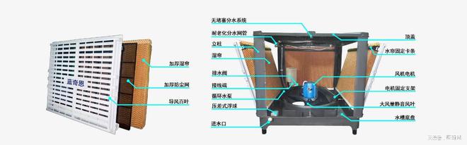 KAIYUN网页 开云com厂房降温设备冷风机(图3)