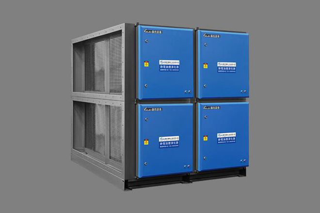 广杰GOJEK：中山大信佳御家园56万风量油烟净化工程开云kaiyun官网案例！(图4)